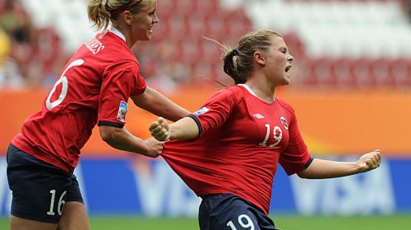 Emīlija Hāvi (Nr.19) nupat guvusi Norvēģijas uzvaras vārtus
Foto: AFP/Scanpix