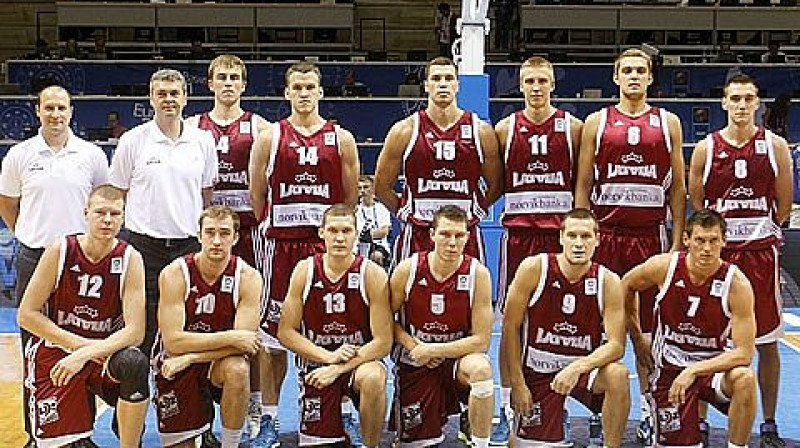 Latvijas vīriešu basketbola valstsvienība 2011
Foto: FIBA Europe
