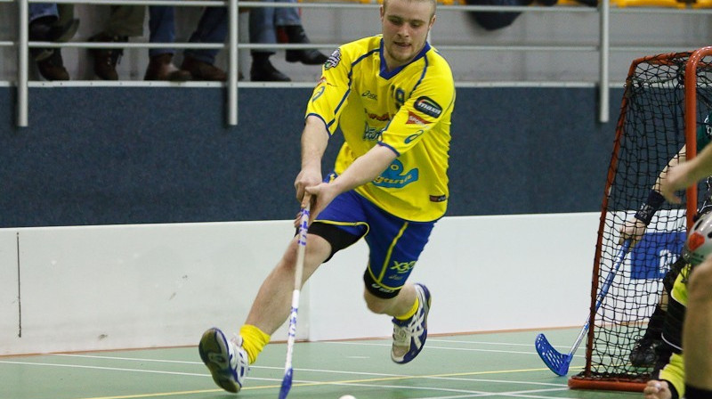 Lauris Ābols
Foto: Mārtiņš Šults, www.floorball.lv