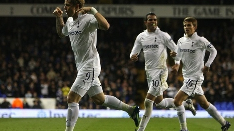 Romāns Pavļučenko un "Tottenham" līksmo
Foto: PA Wire/Scanpix