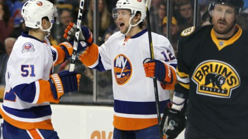 "Islanders" hokejistiem panākums Bostonā
Foto: AP/Scanpix