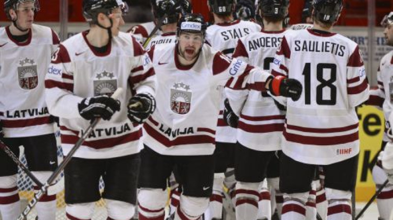 Kaspars Daugaviņš grib vest Latvijas izlasi pretī jaunām uzvarām
Foto: AFP/Scanpix
