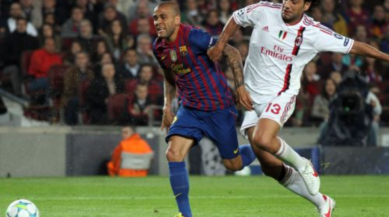 Alesandro Nesta Čempionu līgā pret "Barcelona"
Foto: AFP/Scanpix