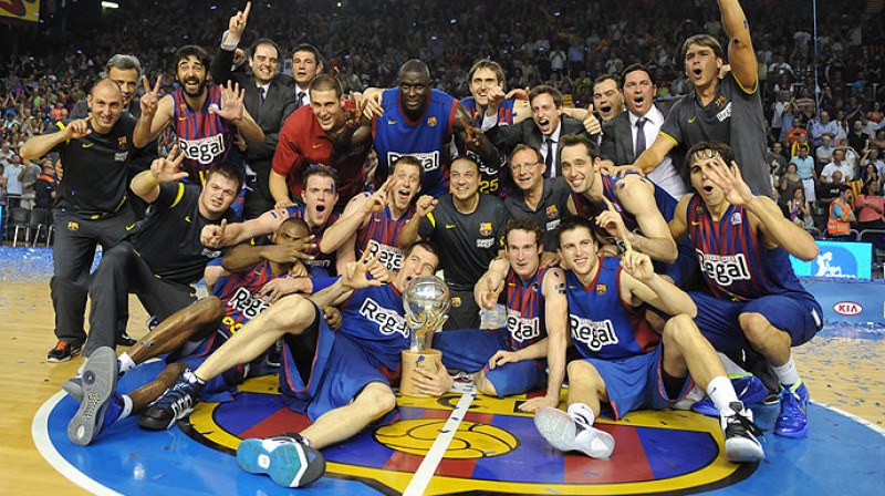 "Barcelona" septiņpadsmito reizi triumfē Spānijas čempionātā
Foto: www.acb.com