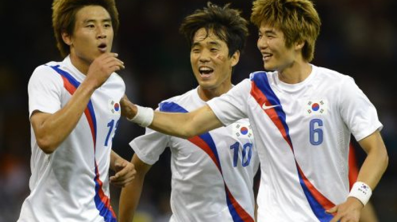 Dienvidkorejas futbolisti
Foto: AFP/Scanpix