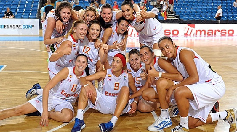 Spānijas basketbolistes izcīnīja trešo Eiropas U20 titulu sešu gadu laikā
Foto: Viktor Rebay, www.fibaeurope.com