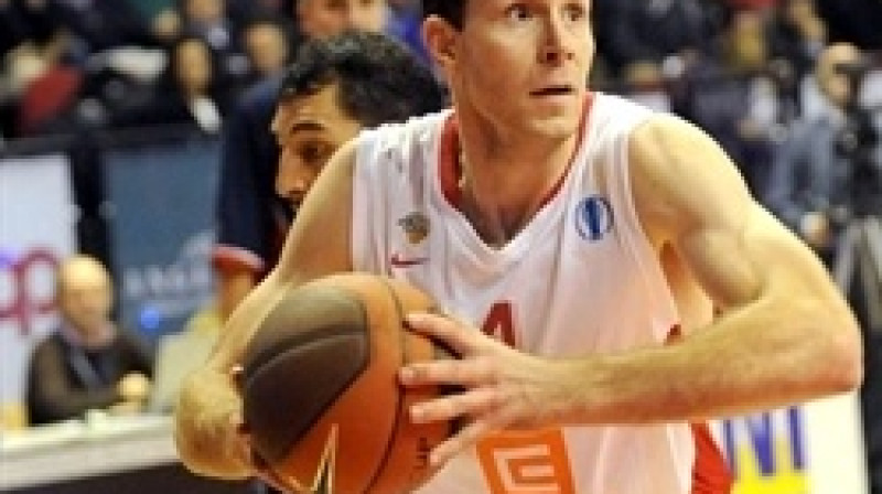 Pagājušajā sezonā Petrs Benda spēlēs pret VEF guva vidēji 23 punktus spēlē
Foto: www.eurobasket.com