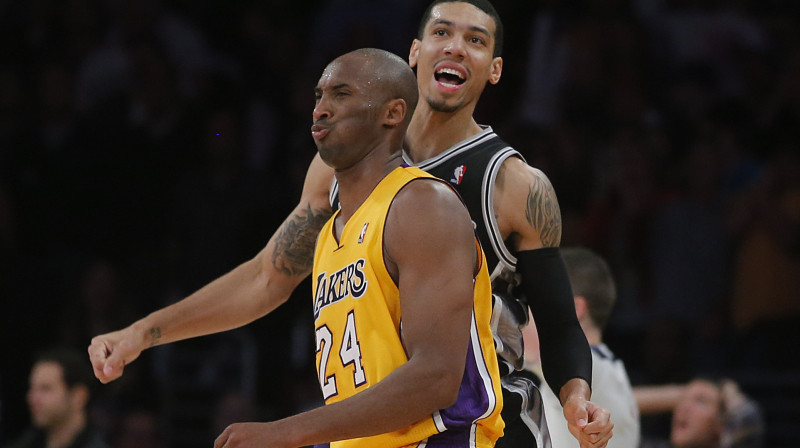 Denijs Grīns un Kobe Braients
Foto: AP/Scanpix