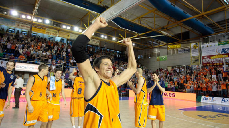 Kristaps Valters aizvadīs savu trešo sezonu "Fuenlabrada" sastāvā
Foto: baloncestofuenlabrada.com