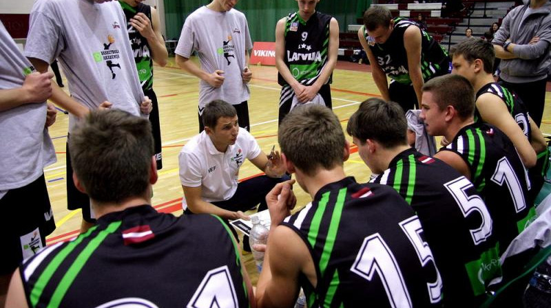 Nikolajs Mazurs un U18 izlase turpina gatavoties Eiropas čempionātam Liepājā, Ventspilī un Rīgā
Foto: Basket.ee