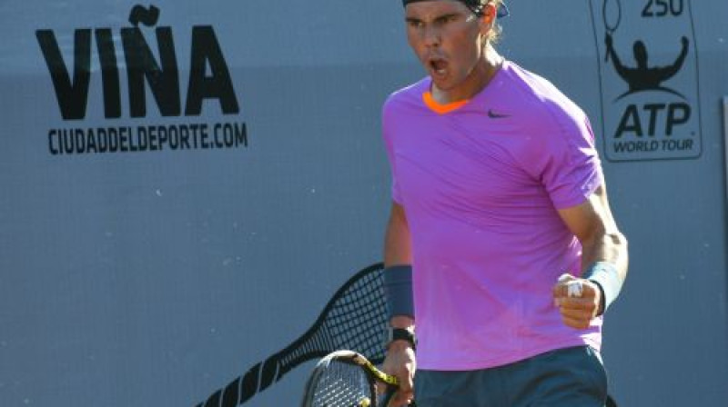 Rafaels Nadals ir atgriezies!
Foto: AFP/Scanpix
