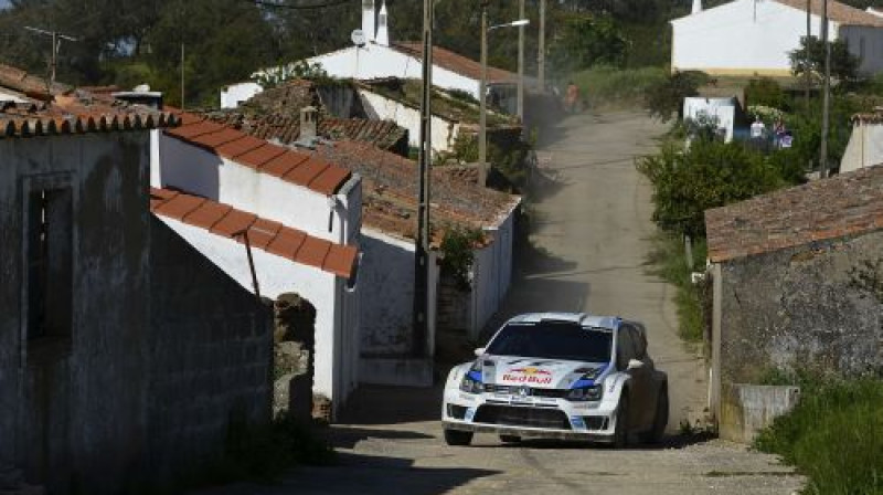 Ožjē Portugāles rallijā
Foto: AFP/Scanpix