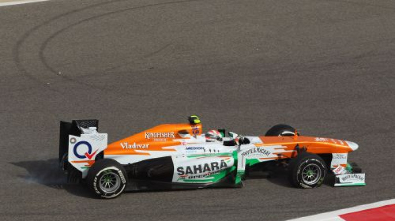 "Force India" komandas F1 mašīna
Foto: Digitale/Scanpix