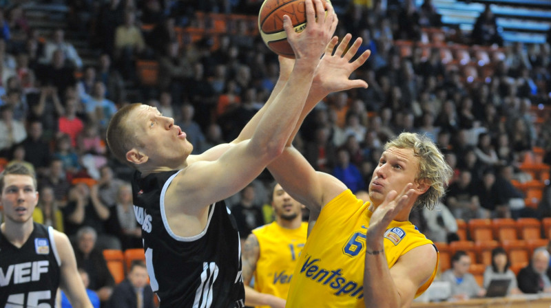 VEF ar BK "Ventspils" Aldaris LBL regulārajā sezonā tiksies divas reizes
Foto: bkventspils.lv