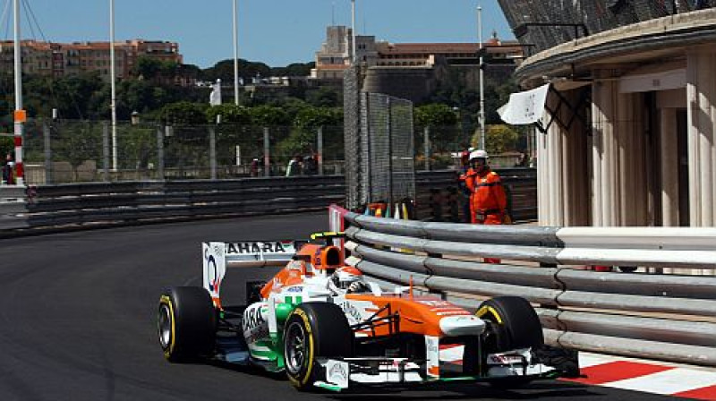 "Force India" formula Monako ielās
Foto: Digitale/Scanpix