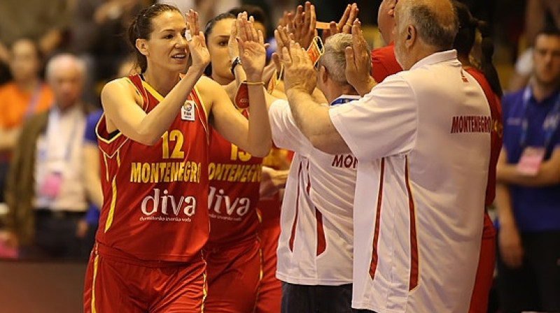 Melnkalnes valstsvienība
Foto: FIBA Europe