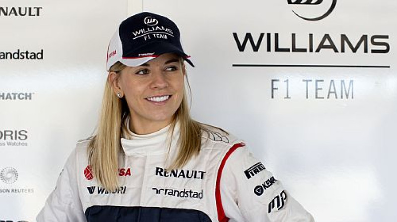 "Williams" testpilote Sūzija Vulfa
Foto: SCANPIX SWEDEN