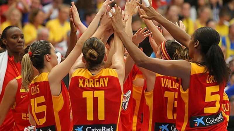 Spānijas sieviešu basketbola valstsvienība: 8-0 un trešais ceļojums uz Eiropas finālu
Foto: www.fibaeurope.com