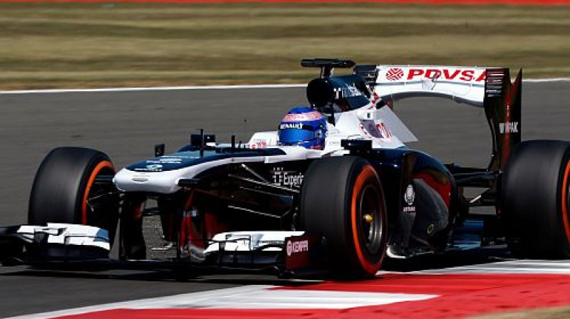 Sūzija Vulfa testēja "Williams" formulu
Foto:  SCANPIX SWEDEN