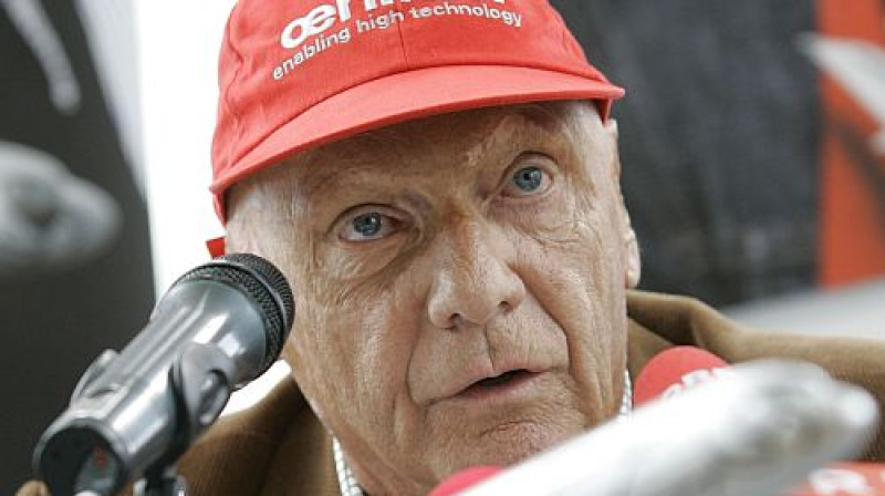 Nikijs Lauda
Foto: SCANPIX SWEDEN