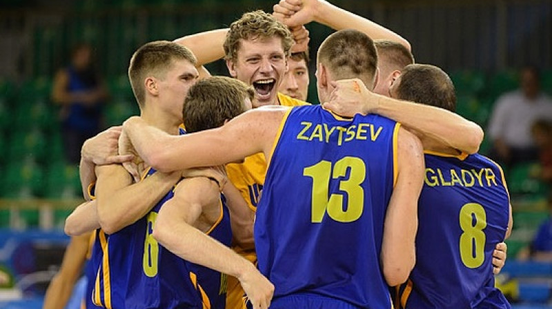 Ukraina, tāpat kā Latvija, čempionātu sākusi ar divām uzvarām
Foto: www.fibaeurope.com