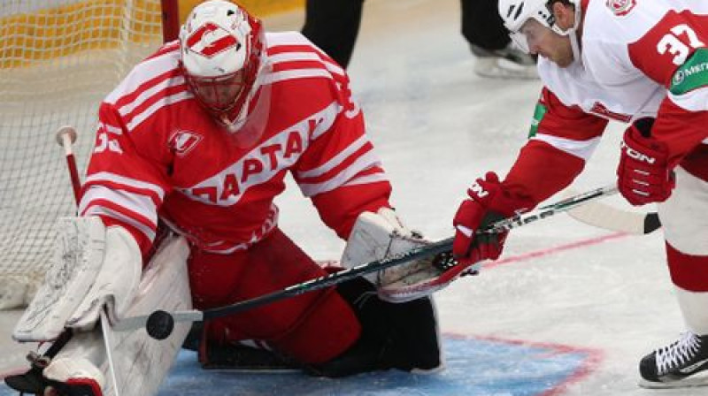 "Spartak" vārtsargs Džefs Glāss
Foto: ITAR-TASS/Scanpix