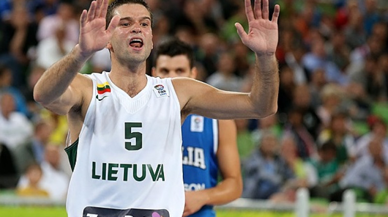 Lietuvas saspēles vadītājs Mants Kalnietis
Foto: www.fibaeurope.com