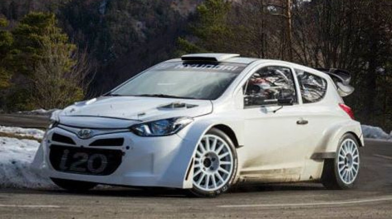 Sordo testē jauno "Hyundai i20 WRC"
Foto: omnicorse.it