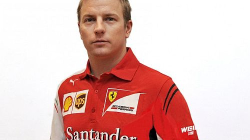 Kimi Raikonens "Ferrari" kreklā
Foto: Ferrari/Ercole Colombo