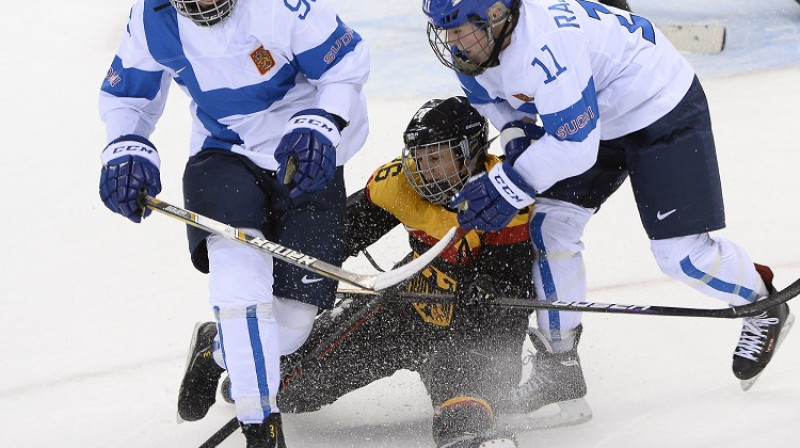 Somijas hokejistes varēs cīnīties par piekto vietu pret Krieviju
Foto: AFP/Scanpix
