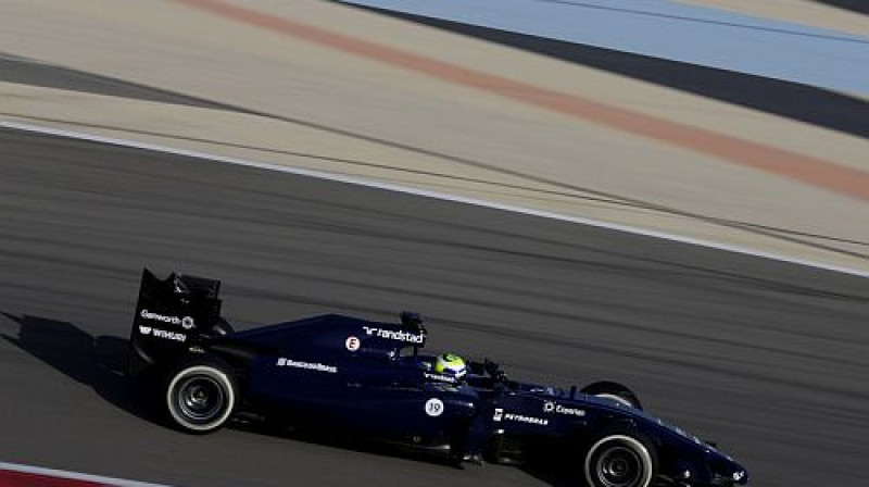 "Williams" pilots Felipe Masa
Foto: Pirelli/LAT