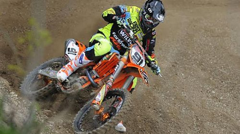 Matīss Karro
Foto: Bavo Swijgers (Wilvo Forkrent KTM)