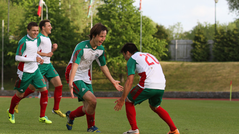 "Liepājas" futbolisti
Foto: Mārtiņš Sīlis