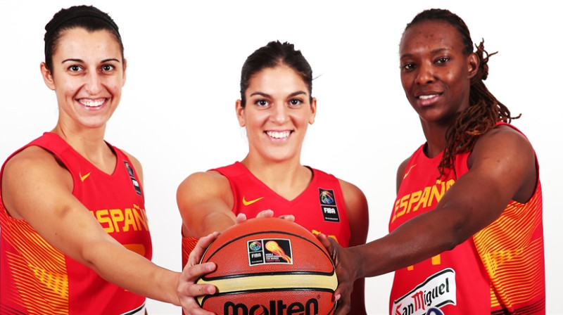 Alba Torrensa, Marta Čargaja un Sančo Litla
Foto: FIBA.com