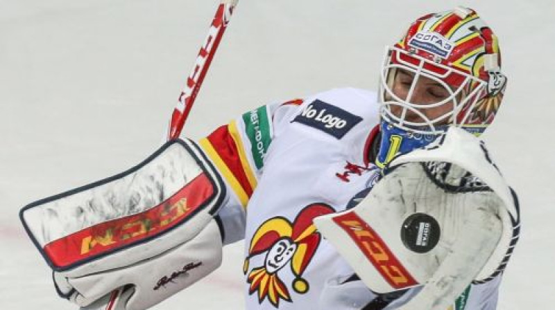 "Jokerit" vārtsargs Henriks Karlsons
Foto: COVI/Scanpix