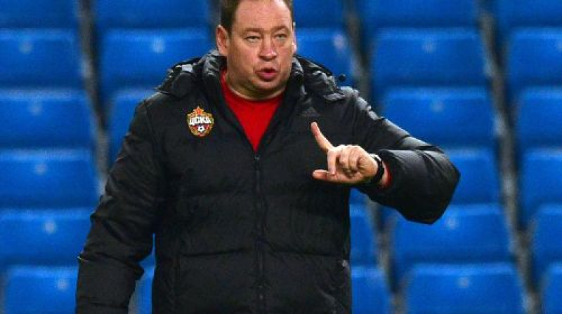 Leonīds Sluckis, CSKA galvenais treneris
Foto: AFP/Scanpix