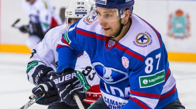 "Lada" hokejists Staņislavs Romanovs
Foto: TASS/Scanpix