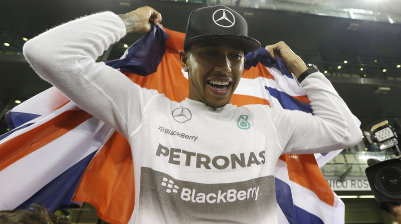 F1 čempions Luiss Hamiltons 
Foto: AP/Scanpix