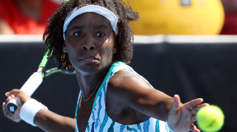 Venusa Viljamsa – 2015. gada pirmā WTA čempione
Foto: AFP/Scanpix