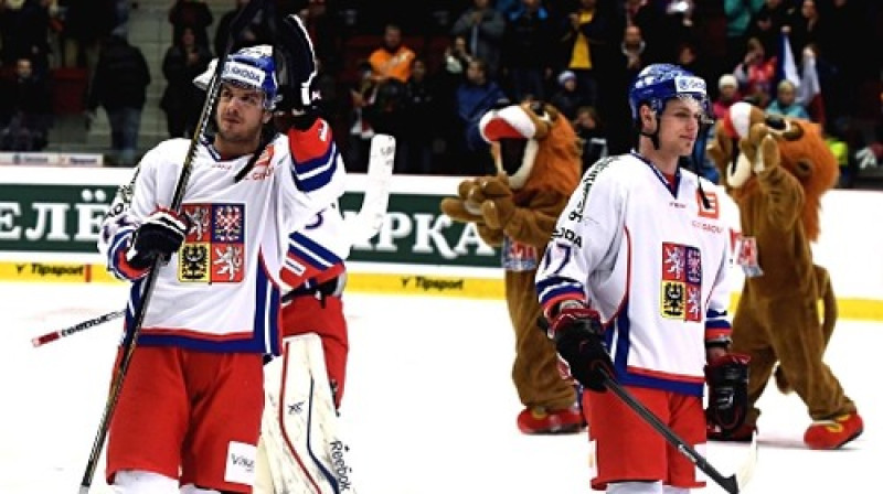 Čehijas hokejisti
Foto: hokej.cz