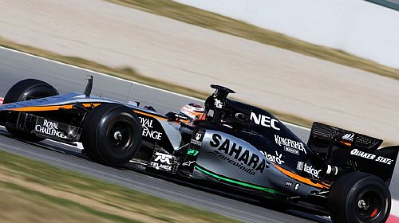 2015. gada "Force India" modelis
Foto: Force India