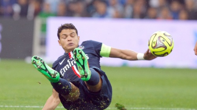 PSG kapteinis Tjagu Silva
Foto: AP/Scanpix