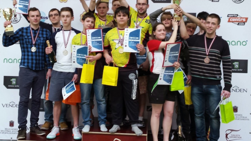 Latvijas komandu čempionāta TOP 3
"Inčukalna GHK" - "BJC Laimīte" - "VJN Ventspils"