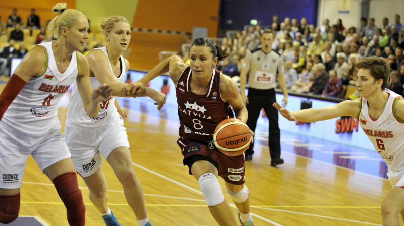 Gunta Baško-Melnbārde astoto sezonu spēlēs Francijā
Foto: Romāns Kokšarovs, f64