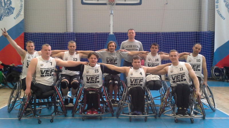 Ratiņbasketbola komanda "VEF Rīga":
Foto: Ratinbasketbols.lv