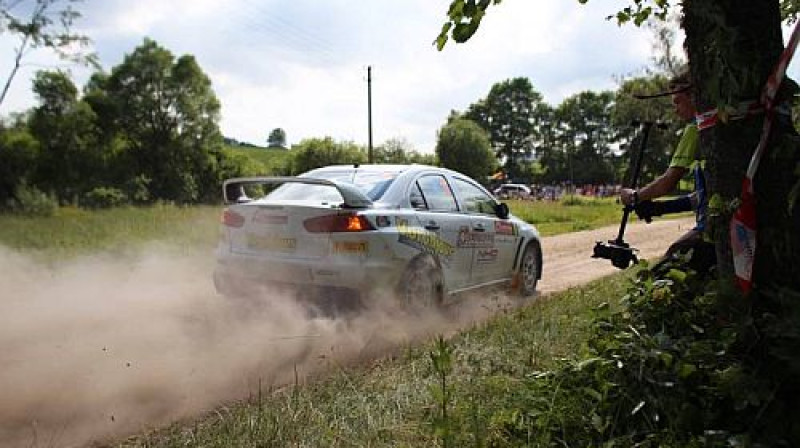 Jānis Vorobjovs "Rally Utena" sacensībās
Foto: Vorobjovs Racing