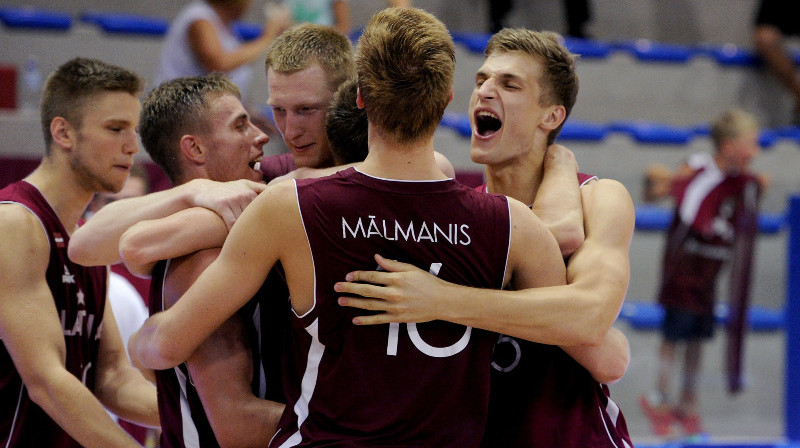 Latvijas izlases spēlētāji
Foto: FIBAeurope.com