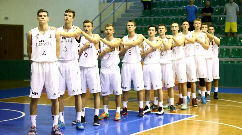 Latvijas U-18 izlase
Foto: FIBA