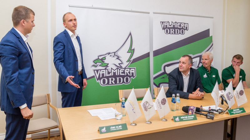 "Valmiera/ORDO" prezentē jauno logo
Foto: Pēteris Sproģis