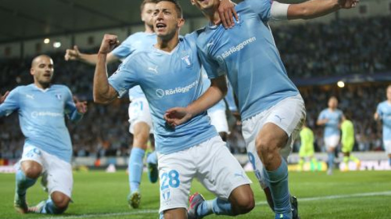 "Malmo" lieli svētki
Foto: AFP/Scanpix